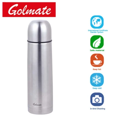 Thermos a doppia parete sottovuoto stile bullet